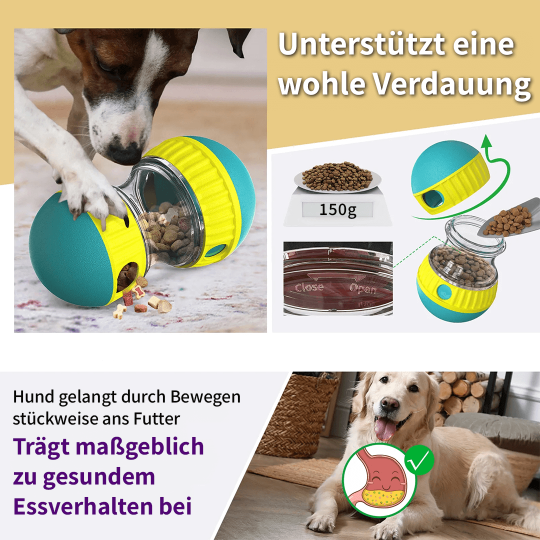 Toniball - Interaktiver Futterball für reguliertes Fressen