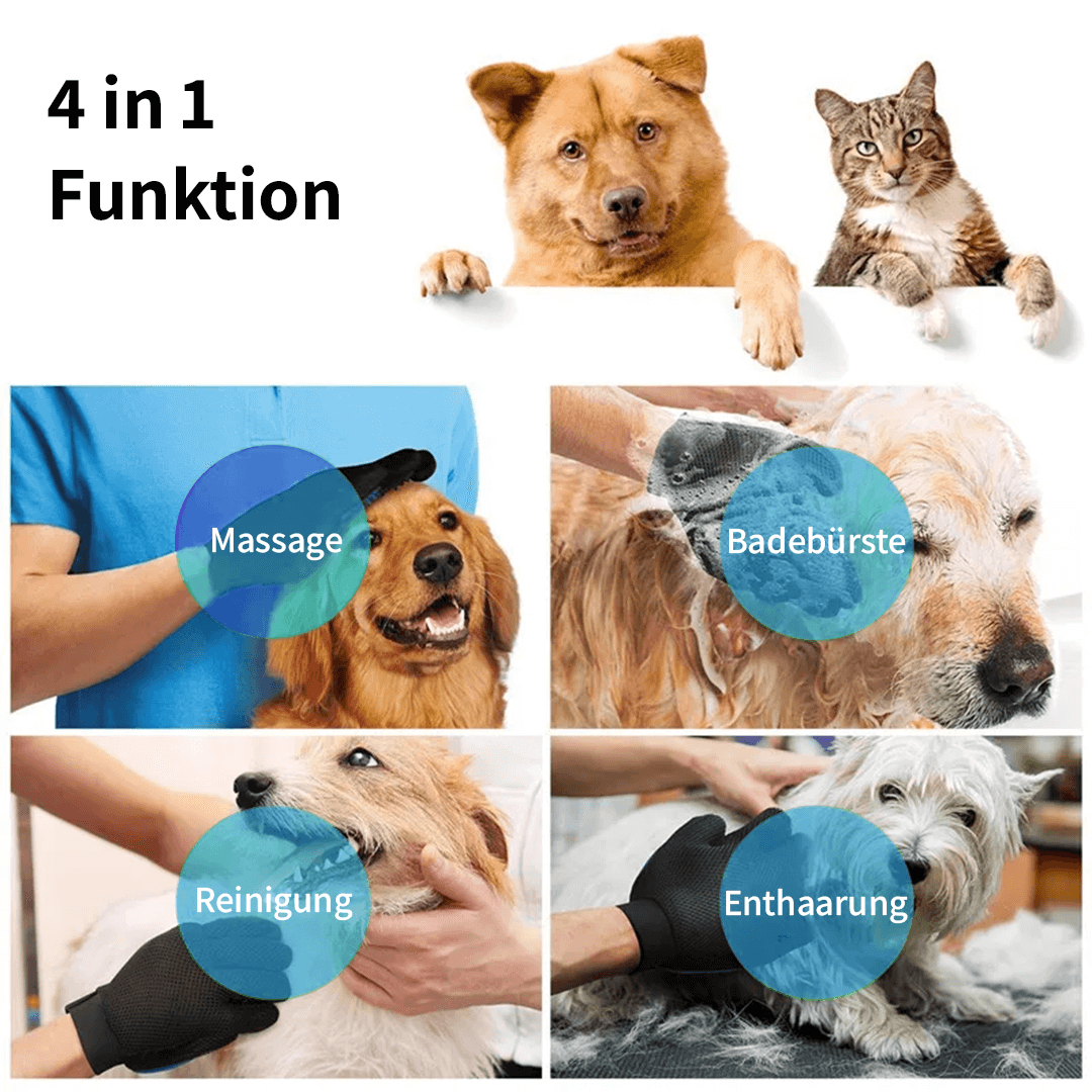 Trivali Hundehandschuh - für eine einfache Fellpflege