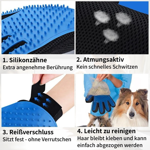 Trivali Hundehandschuh - für eine einfache Fellpflege