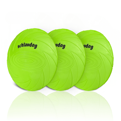 schlaudog Hundefrisbee - langlebige Wurffrisbee für aktive Hunde